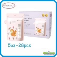 Autumnz Double ZipLock Breast Milk Storage Bag (3.5oz/5oz/8oz/10oz/12oz/Thermal Sensor) x 5packs
