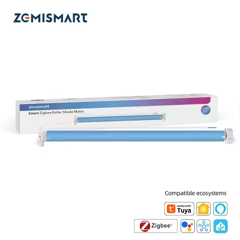 Zemismart ZM25Z Zigbee Roller Shade Motor 2N for 38mm Tube Works with Homey Supports Tuya Homekit Go