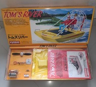 Kyosho Tom's River Radio Controlled Electric Powered AirBoat京商沼澤船風扇艇 風扇船快艇fan boat遙控模型船 air boat spe