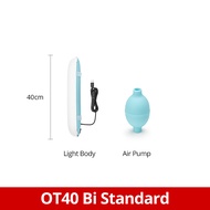 Zeniko OT80Bi OT40Bi 3000K-6500K ไฟหลอดปั๊มเป่าลมอเนกประสงค์ขนาด40ซม./80ซม. LED ไฟลบเงาสำหรับถ่ายภาพ