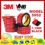 3M 5952 Double Sided Tape Heavy Duty Strong VHB Sticker Acrylic Adhesive Foam Vehicle Waterproof 3/1