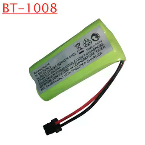 800mAh 2.4V AAA Ni-MH Rechargeable Cordless Phone Battery For Uniden BT-1008 BT-1016 BT-1021 BT-1025