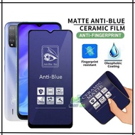Tempered Glass Ceramic Matte Anti Blue For Type Itel Vision 1 Pro Vision 5 Vision 3 Vision 3 Plus Vi