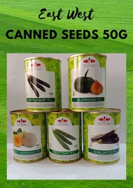 East West EASTWEST Canned Seeds CALIXTO F1, MESTISA F1, SUPREMA F1, SWEET HARMONY F1, FORTUNER F1 50grams