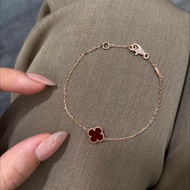 AU750 MINI LUCKY CLOVER BRACELET simple versatile