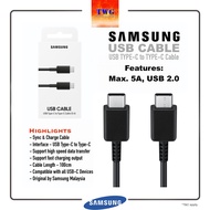 Original Samsung 5A Type-C to Type-C Cable 1 meter