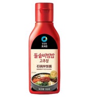 內地直送 - 韓國清淨園石鍋拌飯醬韓式風味拌飯辣椒醬烤肉年糕甜辣醬300g