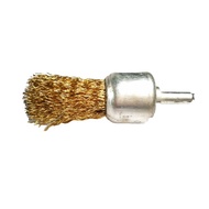 Brass Coated Stainless Steel Crimped Wire Wheel Cup Brush