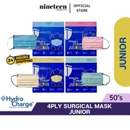 Medicos Junior HydroCharge 4Ply Surgical Mask (50’s)