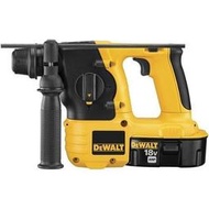 標準情人全新雙電池大全套DEWALT 得偉 DC212KA 專業型18V充電式電鎚鑽