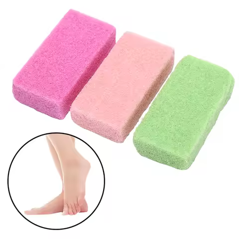 ^Pumice Sponge Stone Exfoliate Foot Care Remove Hard Dead Skin Feet Rasp