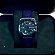 全新HERMES手錶 H08 WATCH 42mm #男女同款, 深海藍編織橡膠錶帶自動機械, W056950WW00, #BRAND NEW #香榭站正品