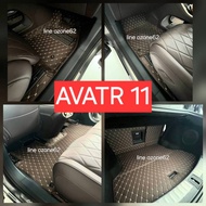 AVATR 11 Carpet Car Form-Fitting Model-Specific 6D 7D Full 6 Pieces *Please Inform The Color Code On