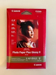 Canon 相片打印紙 PP-201 4" x 6" 20 張