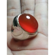 Pl085 Bacan Obi Merah Cincin Batu Akik Asli Cincin Akik Batu Natural C