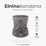 Elnino Multipurpose Headwear Mask Bandana Buff Outdoor Quick dryBANDO - Light Grey