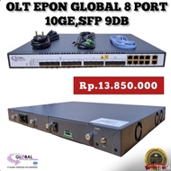 OLT EPON GLOBAL 8 PORT + SFP.9DB POWER AC+ DC