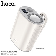 ็พัดลมตั้งโต๊ะ/หนีบเสื้อ/หนีบกระเป๋า HOCO HX609 ปรับทิศทาง ใช้งานได้หลายแบบ มีจอ Digital ปรับลมได้ 1