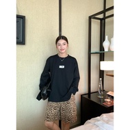 <[CDATA[MM6 Number Logo Pure Cotton Long Sleeve T-shirt]]>