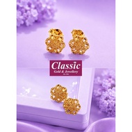 Emas 916 subang 2.08gram/916gold earring/916金耳环