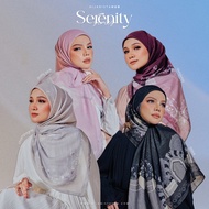 HIJABISTAHUB SERENITY PRINTED BAWAL / TUDUNG / SQUARE SCARF / TUDUNG BAWAL / TUDUNG PRINTED / BAWAL 