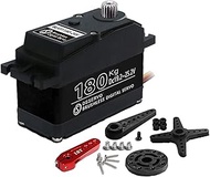 180KG Metal Brushless Digital Servo Waterproof IP67 for 1/5 Redcat HPI Baja 5B SS 24V RC Servo Car L