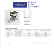 Eurogold Premium Aluminum Box Bottle Spice Cutting Board