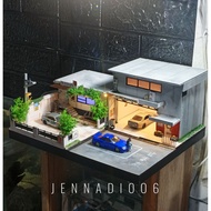 Japanese garage Diorama scale 64