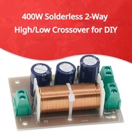 Solderless DIY 400W 2-Way Crossover – Adjustable Universal Crossover Board for Hi-Fi Speakers