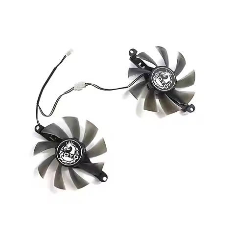 UKGF New cooler fan 85MM 4PIN RX 580 GPU fan suitable for SOYO Radeon RX580 8G graphics card cooling