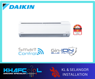 AIRCOND DAIKIN 1.0 HP - 2.5 HP R32 NON-INVERTER WALL MOUNTED FTV-P SERIES