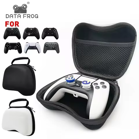DATA FROG EVA Hard Protective Bag For PS5/PS4 Gamepad Hard Protective Case For Nintend Switch Pro/PS