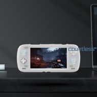 For AYN Odin 2 Silicone Protective Case Silicone Case Cover Soft Shell Tempered Glass Screen Protect