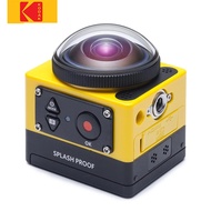 Kodak Panoramic Action Camera SP360 Degree HD 4K 1080P Anti-shake Waterproof Submersible Camera Riding Video