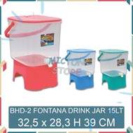 BUNTON Lion Star Basic Home BHD-2 Fontana Drink Jar 15Lt Water Dispenser LionStar Quality Plastic Du