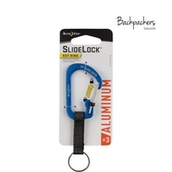 Nite Ize Slidelock 3 Aluminum Key Ring Blue