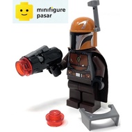 sw1079 Lego Star Wars 75267 - Mandalorian Tribe Warrior Brown Minifigure - New