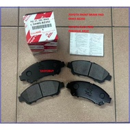 TOYOTA FRONT BRAKE PAD  04465-BZ250  TOYOTA RUSH F850  PERODUA ARUZ