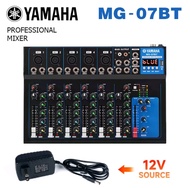 Mixer Audio Yamaha MG07BT 7 Channel