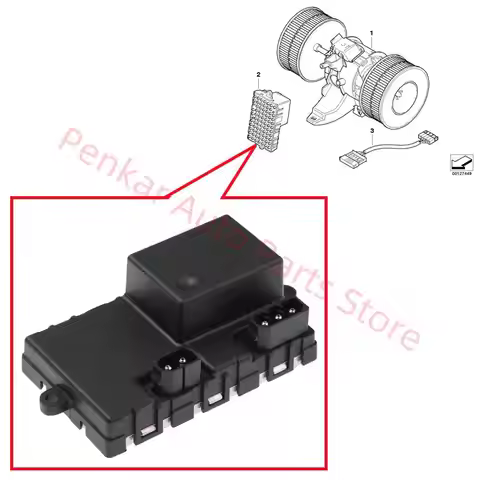 67636988452 A/C Blower Regulator For BMW E60 520i 523i 525i 530i 535d 540i 545i 550i M5 E63 E64 630i
