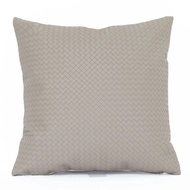 LANCCO Luxe Weaver Leather Pillow Cushion 45 x 45 cm pillow cover only