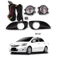 Toyota Vios 07-12 NCP 93 NCP93 OEM Fog Lamp Sport Light Set Wayering + Switch Set