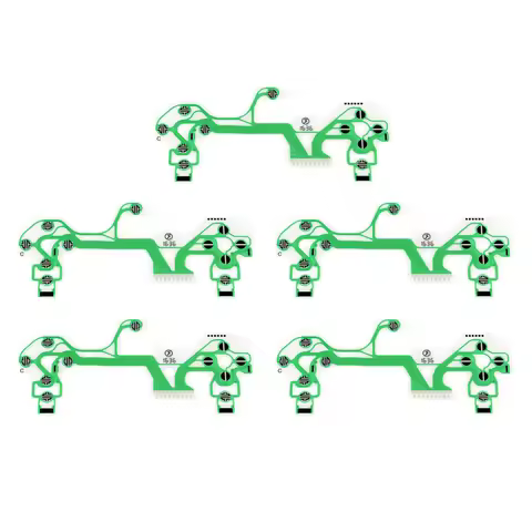 Repacement Buttons Flexible Ribbon Circuit Board For Playstation 4 PS4 Pro Game Controller Conductiv