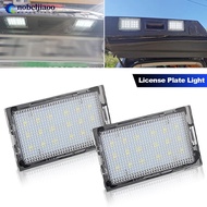 NOBELJIAOO 1PC/2Pcs Car LED License Number Plate Lamp Replacement Canbus Error Free Car 12V Light Fo