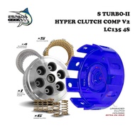 S TURBO-II  HYPER CLUTCH COMP (ESPADA) V2 LC135 4S BLUE