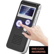 (SG shop) Digital Voice Recorder Meeting 8G - Voice Activated Recorder - Digital Audio Recorder for Lectures