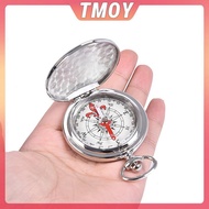 TMOY Pocket Watch Flip Compass Portable Hiking Navigation Compass Compass Keychain TMOY