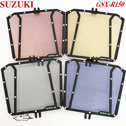 Motorcycle Aluminum Radiator Guard Radiator Grille Cover Protection For GSX-R 125 GSX-R 150 GSX-R150
