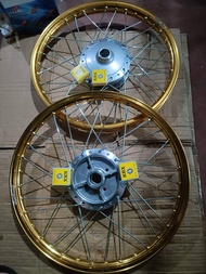 RIM SET CT100(bajaj)VANZBOY RIM/TAKASAGO RAYUS(TAKASAGO HUB)