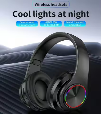 B39 Head-mounted Wireless Bluetooth Headphones With Mic Noise Cancelling Headsets Stereo Sport Gamin
